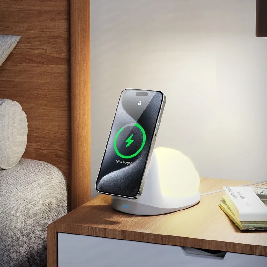 Magnetic Charging Cable - 2 In 1 Magnetic Wireless Charger