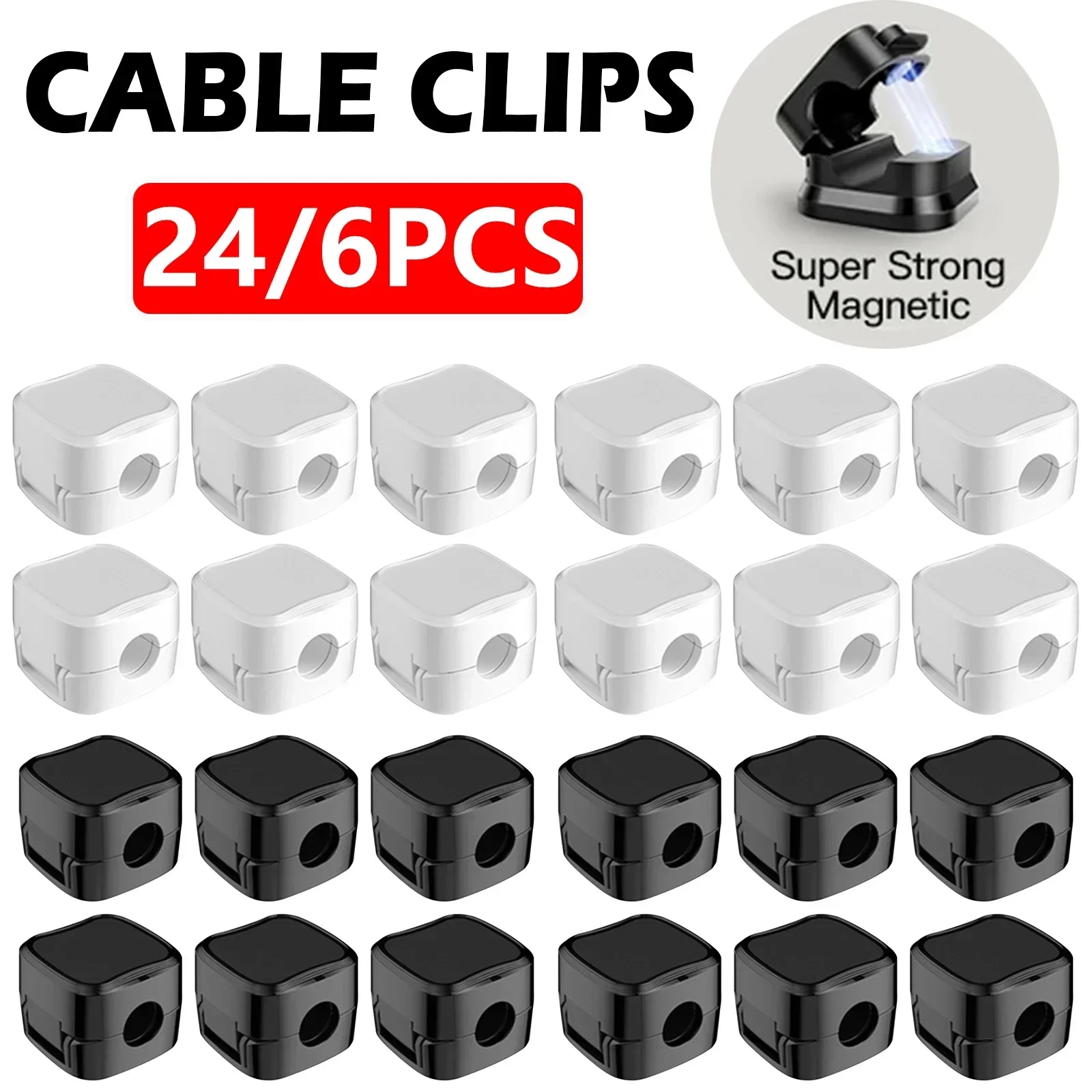 6/12/24PCS Magnetic Cable Orga - Magnetic Charging Cable recension och pris