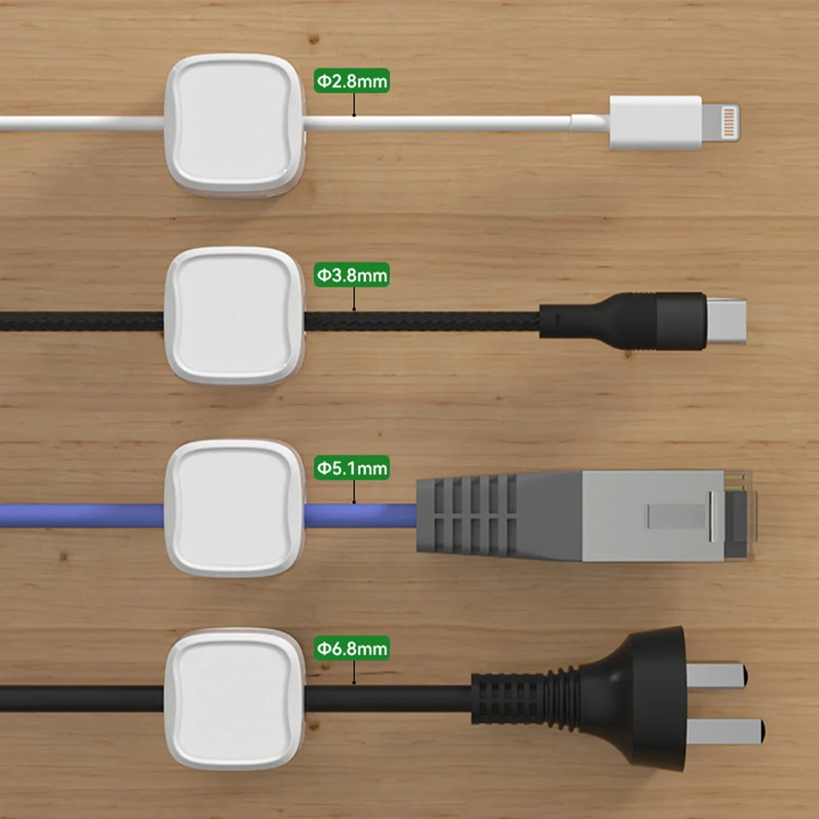 6/12/24PCS Magnetic Cable Orga - Magnetic Charging Cable recension och pris