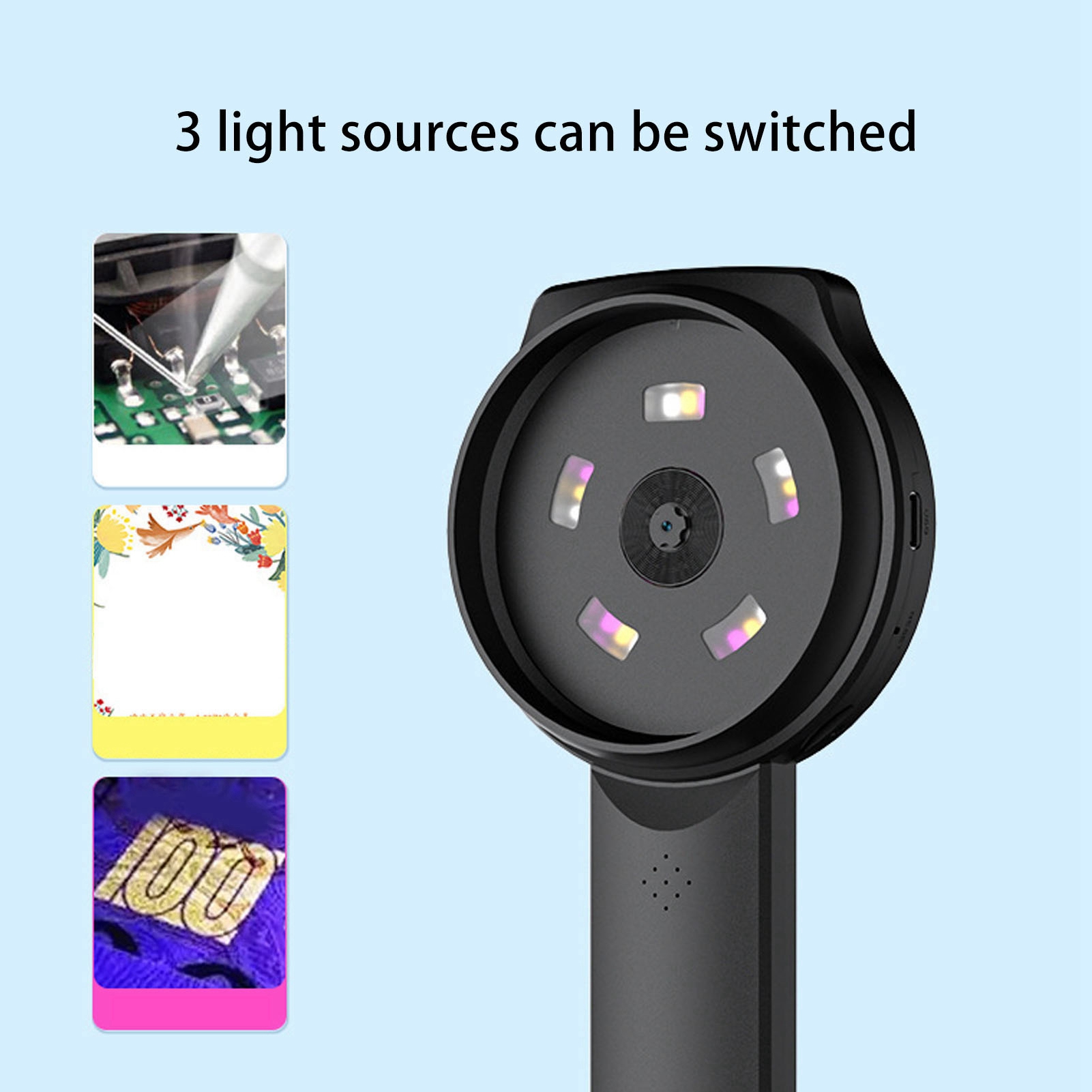 1000X Magnifying Glass Handhel - Digital Magnifier Reading recension och pris