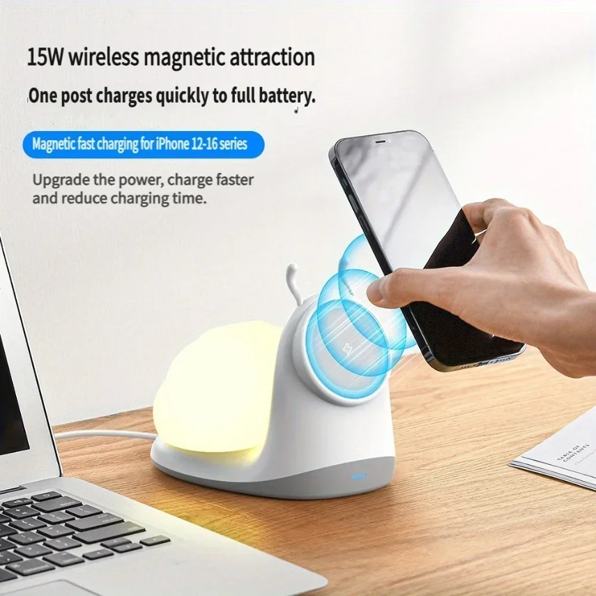 2 In 1 Magnetic Wireless Charg - Magnetic Charging Cable recension och pris