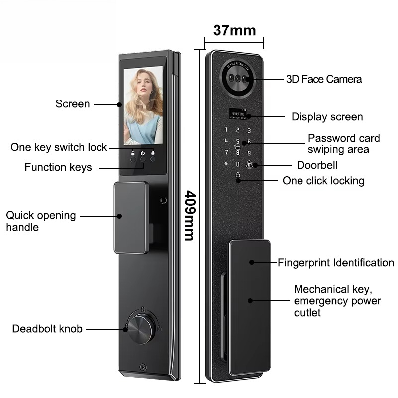 Tuya WiFi Smart Door Lock, Hom - Electronics & Gadgets Beginning With D recension och pris