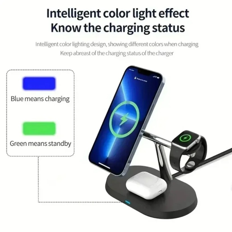3 In 1 Opansten Magnetic Wirel - Magnetic Charging Cable recension och pris