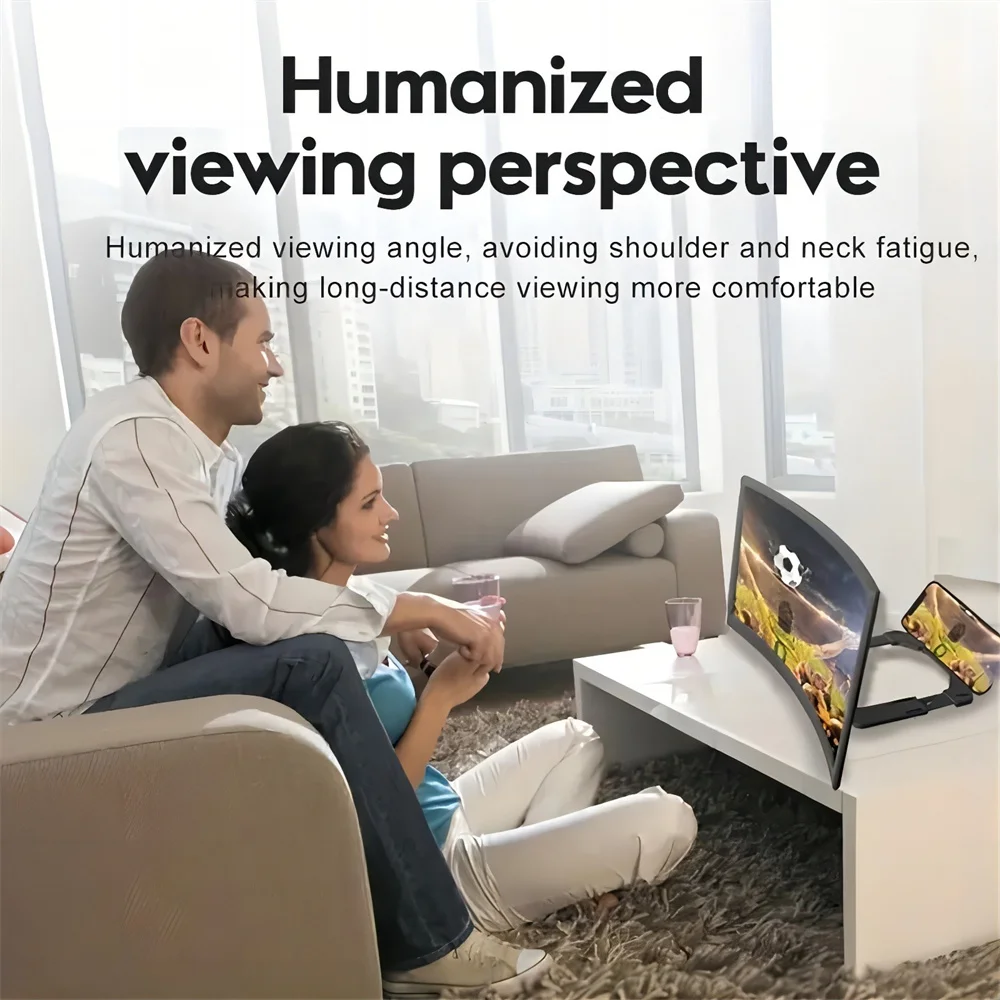 12 Inch Large Curved Screen 3D - Digital Magnifier Reading recension och pris