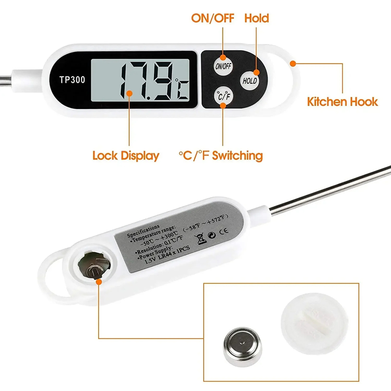 New Food Thermometer Digital K - New Gadgets Electronic recension och pris
