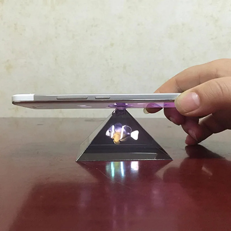 3D Hologram Pyramid Display Pr - Digital Magnifier Reading recension och pris