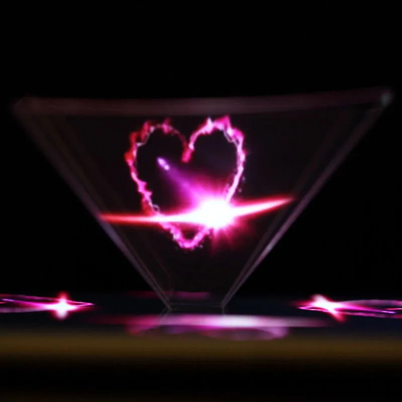 3D Hologram Pyramid Display Pr - Digital Magnifier Reading recension och pris