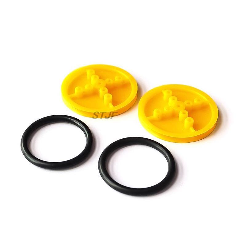 10pcs 410 rubber wheels robot  - New Gadgets Electronic recension och pris