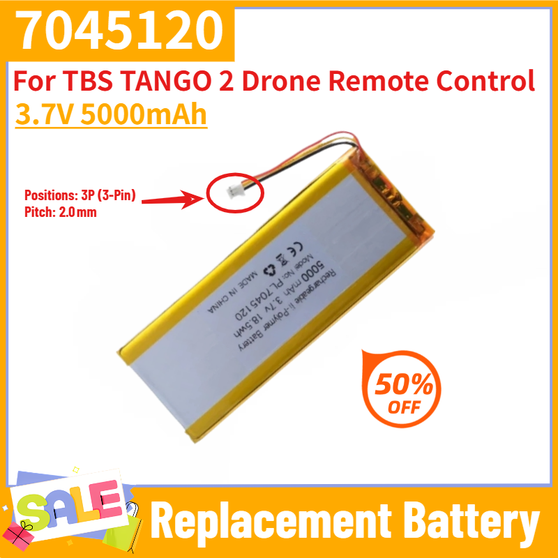 New 3.7V 5000mAh 7045120 Li-po - New Gadgets Electronic recension och pris