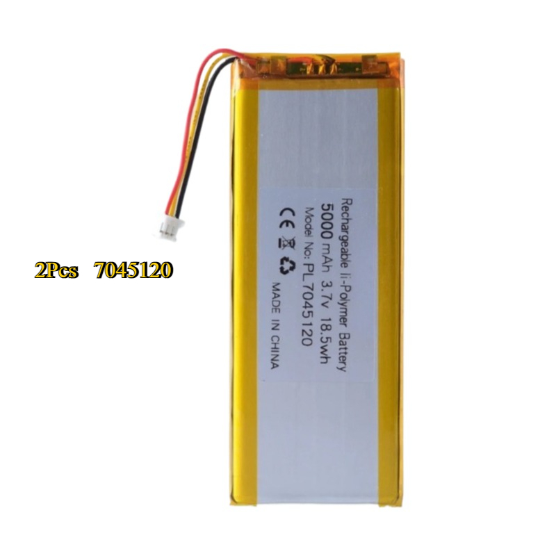 New 3.7V 5000mAh 7045120 Li-po - New Gadgets Electronic recension och pris