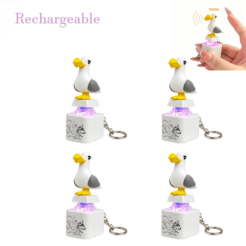 =**Mine Seagull Keycap Keychai - New Gadgets Electronic recension och pris