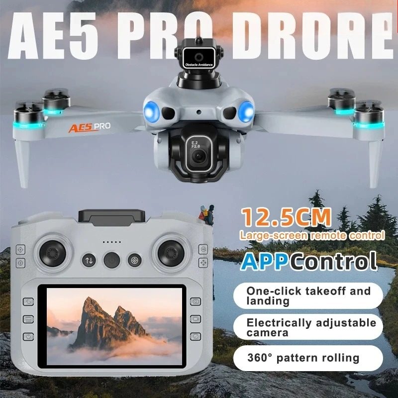 Original 2026 NEW AE5 Drone 4K - New Gadgets Electronic recension och pris
