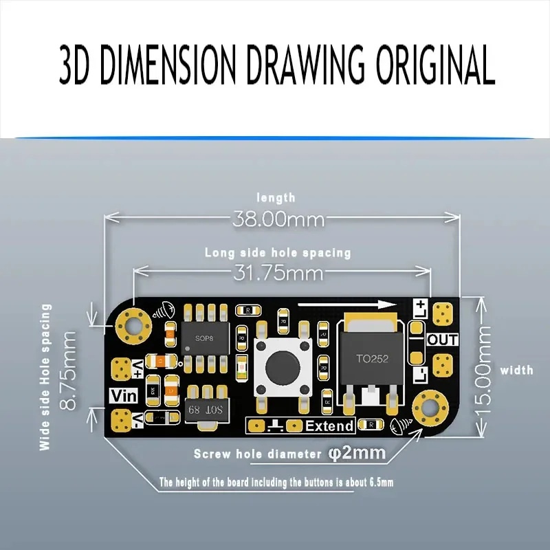 Micro Button Dimming Board Key - Electronics & Gadgets Beginning With D recension och pris