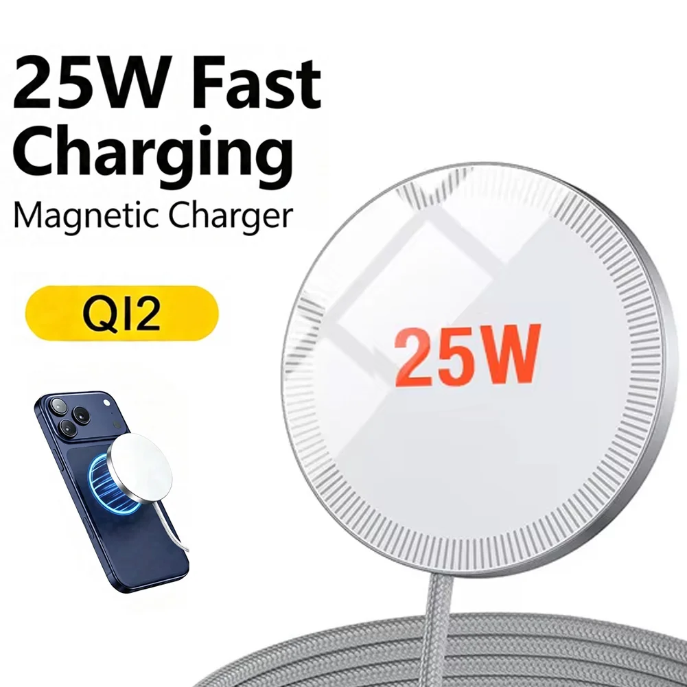 25W Qi2 Magnetic Wireless Char - Magnetic Charging Cable recension och pris