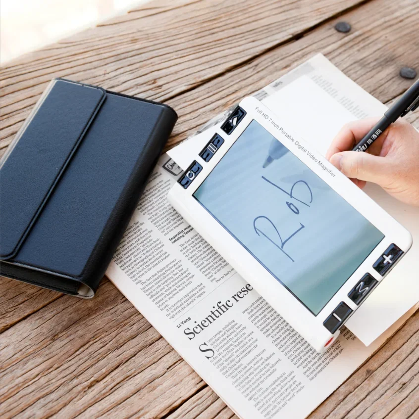 NEW 2-32X Portable Electronic  - Digital Magnifier Reading recension och pris