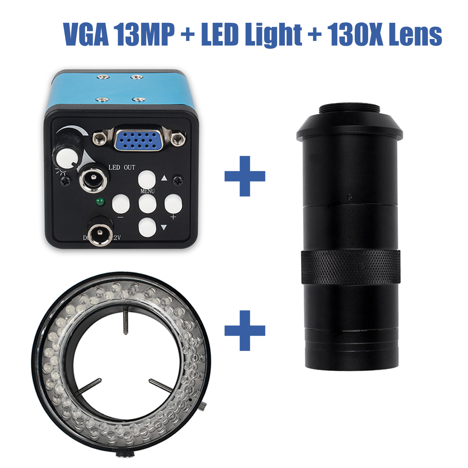 13MP VGA Video Microscope Came - Digital Magnifier Reading recension och pris