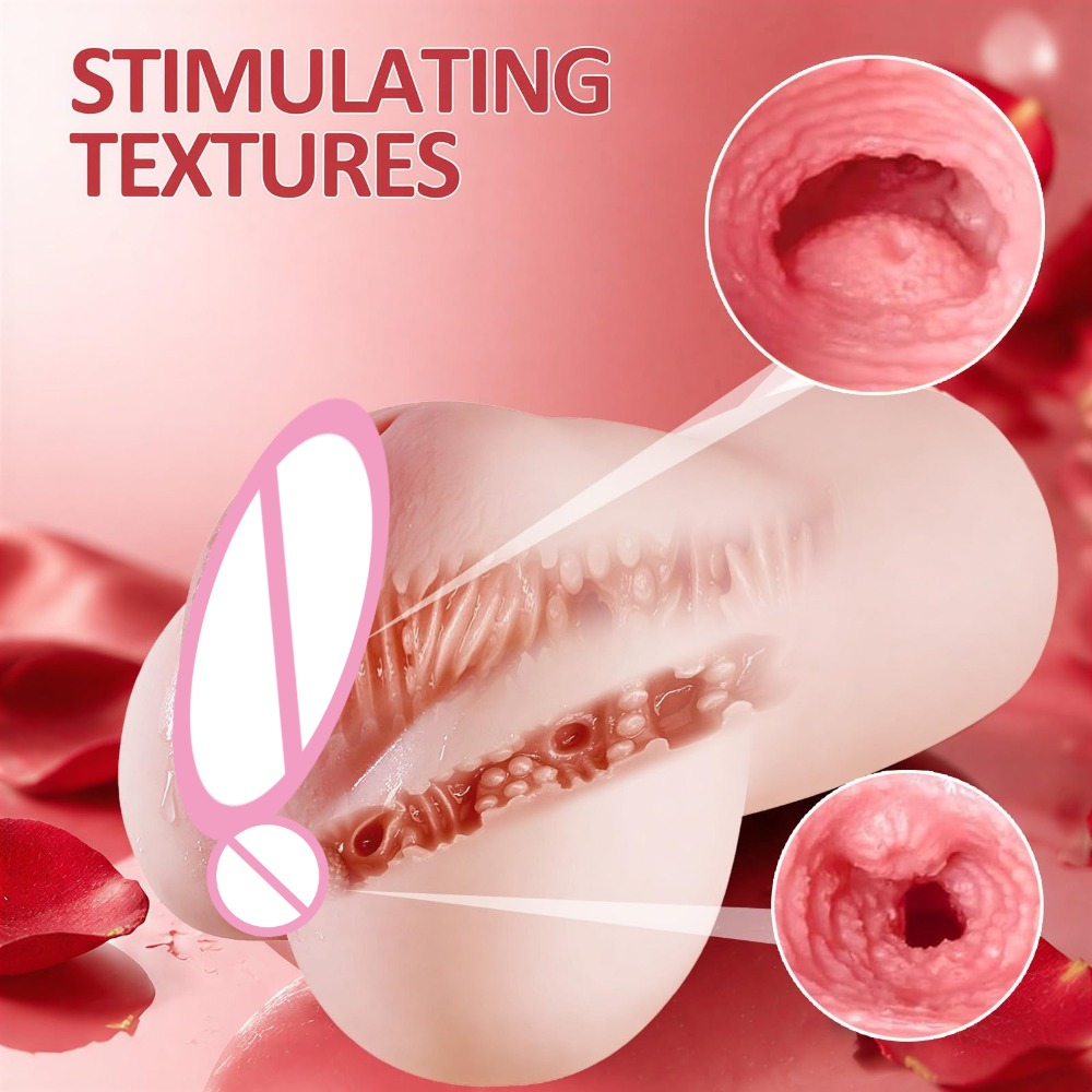 2 IN 1 Realistic Vagina and An - Electronics Gadgets For Women recension och pris